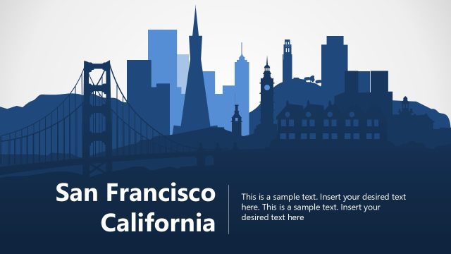 Editable San Francisco California PPT Template
