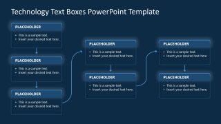 Technology Text Boxes Template Layout 