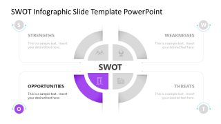 SWOT Infographic Template for Presentation 