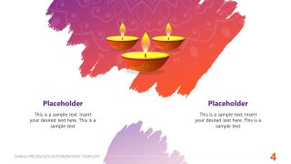 Creative Diwali Presentation Slide Template