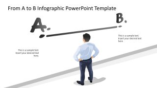 From A to B Infographic Presentation Layout 