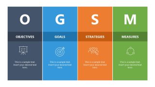 OGSM Model Presentation Vertical Layout Template