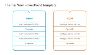 Then & Now PowerPoint Infographic Slide 