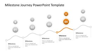 Milestone Journey Template with Spotlight Effect 