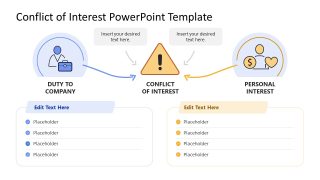 Editable Conflict of Interest Presentation Template