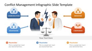 Conflict Management Infographic Presentation Slide Template