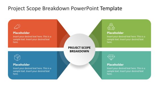 Project Scope Breakdown PPT Template for Discussion 