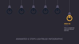 PPT Slide Template for Idea Sharing Presentation