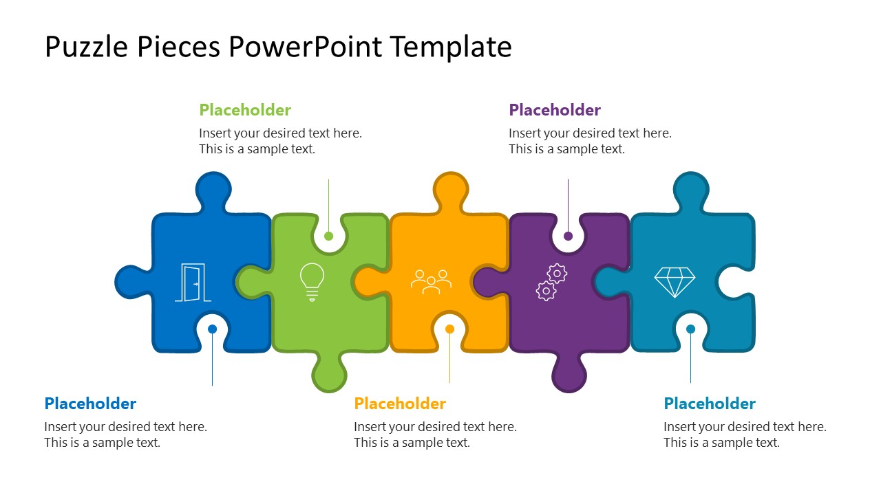 Puzzle Pieces Template for Presentation 