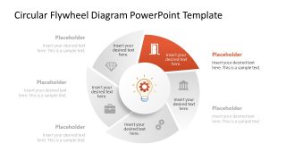 Circular Flywheel Diagram Template for PowerPoint 