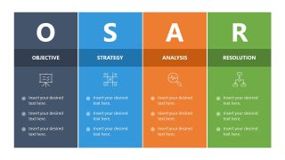 Editable OSAR Model PPT Template