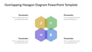 Overlapping Hexagon Diagram Presentation Template