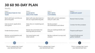 Customizable 30 60 90 day plan for Executives PPT Slide 