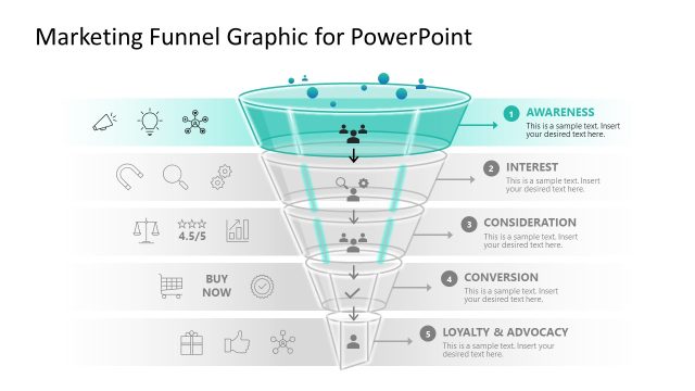 Funnel Stage 1 Slide – Marketing Funnel Infographic PPT Template