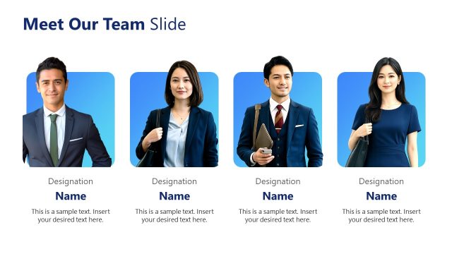 Team Presentation Slide – Altius Business Presentation Template