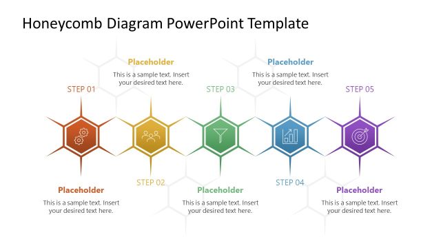 Honeycomb Diagram PPT Infographics Slide Template