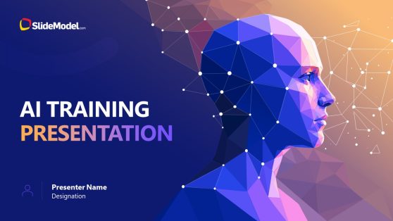 AI Training Template with Dark Background 