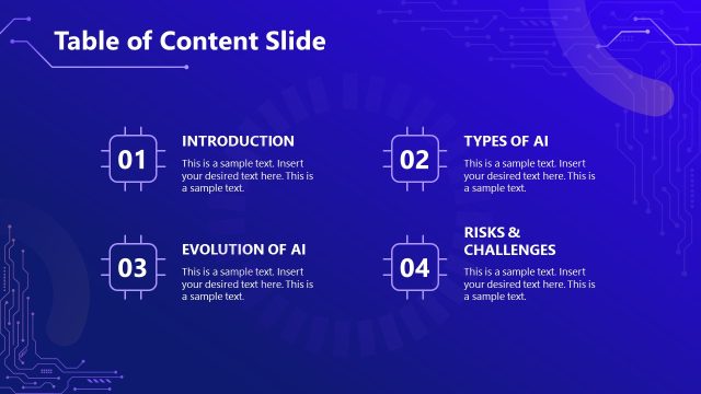 Table of Contents Visualization – AI Training Template