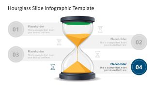 Editable Hourglass Template PPT Slide 