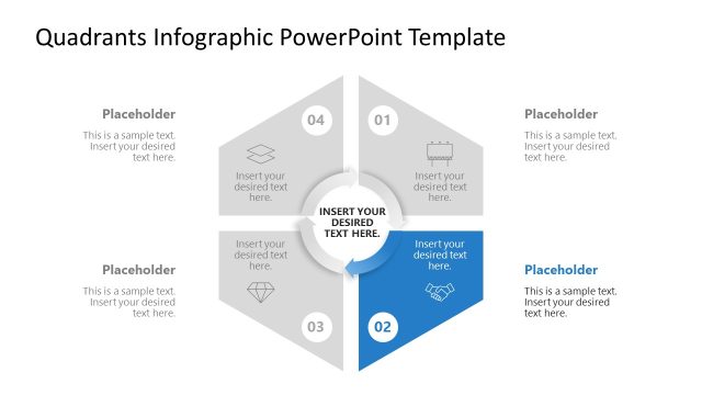 Quadrants PPT Template for Presentation