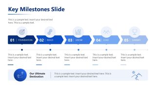 Path to Success Presentation Template with Process Diagram 