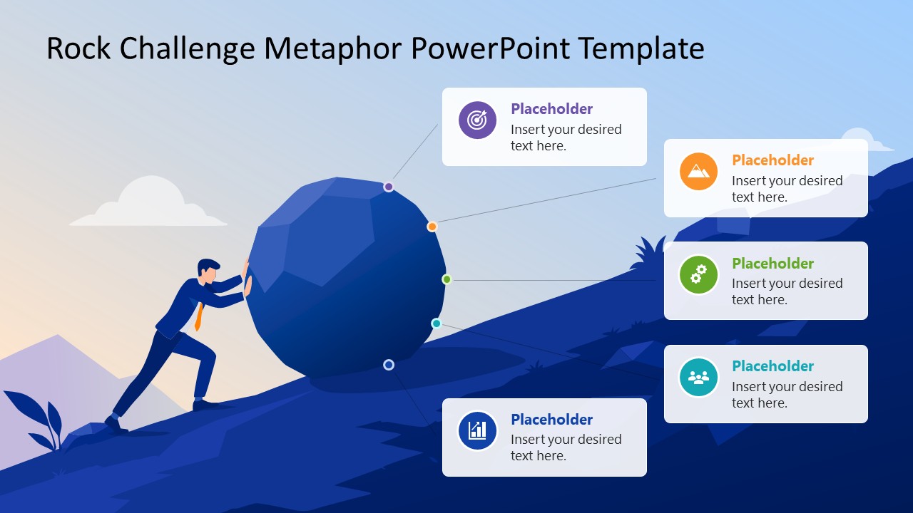 Rock Challenge Infographic Presentation Template