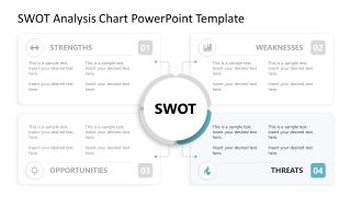 SWOT Analysis Chart Slide Layout 