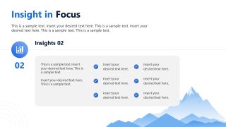 Welcome to My Presentation Template with Mountain Diagram 