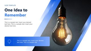 Leadership Personal Story Slide PPT Template 