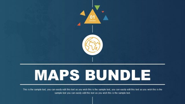 PowerPoint Maps Bundle Slide