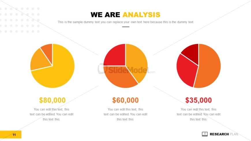 Data Charts of Research Planning Template