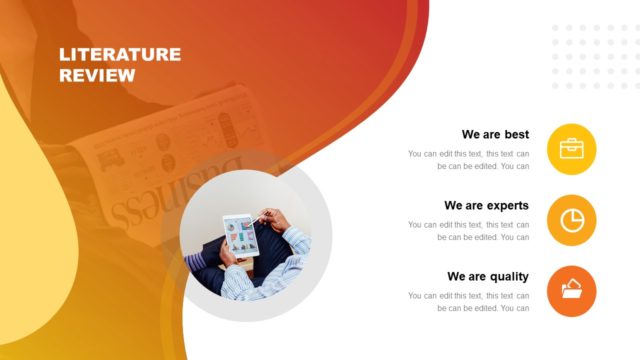 Literature Review PowerPoint Gradients