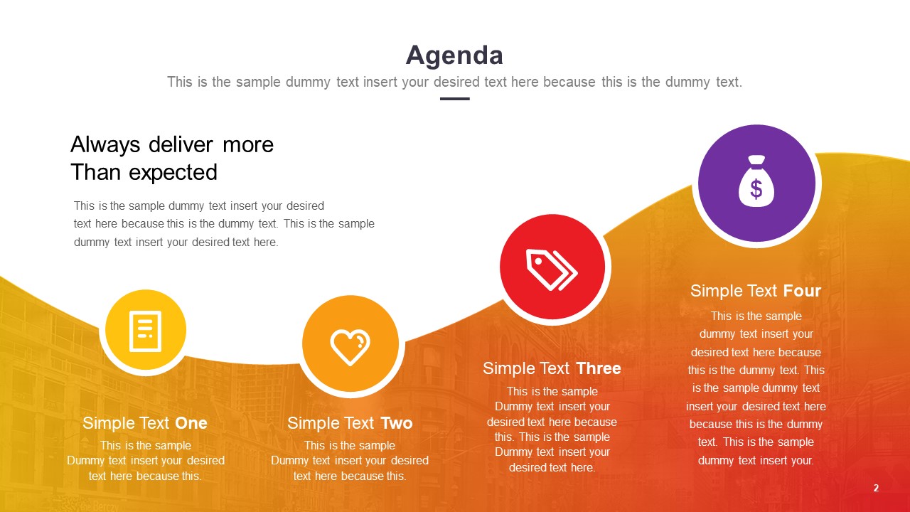 Morph PowerPoint Template SlideModel