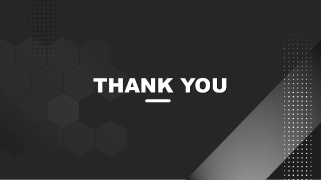 Minimal Thank You PowerPoint