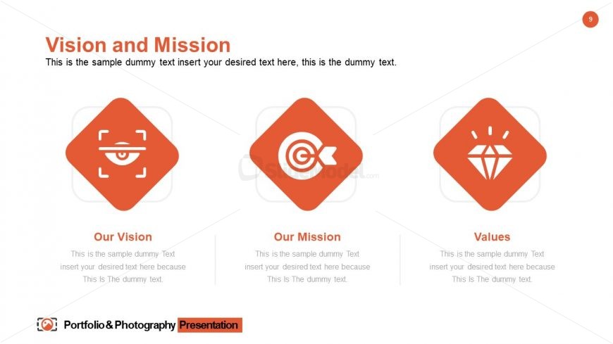 Portfolio & Photography Vision Mission