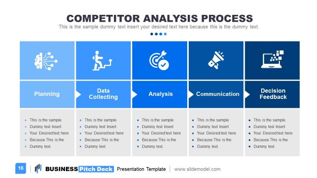 Competitor Analysis PowerPoint Diagram
