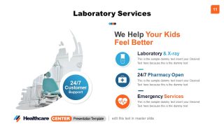 PowerPoint Healthcare Center Laboratory Service 