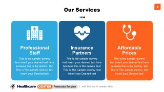 3 Segments of Healthcare Center Services 