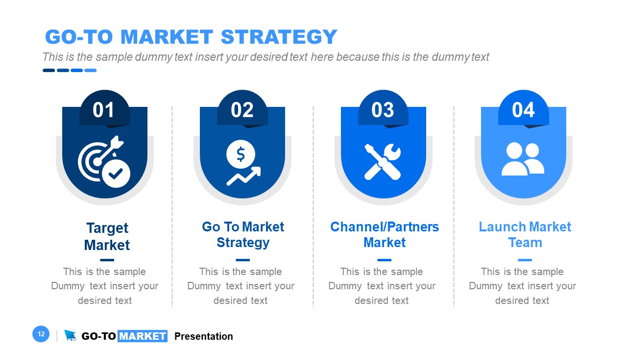 Go-To-Market PowerPoint Template & Presentation Slides