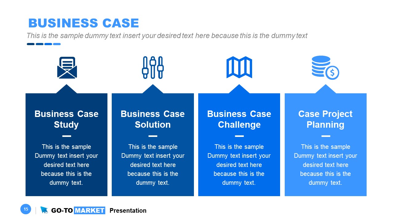 Business Case Slide Template