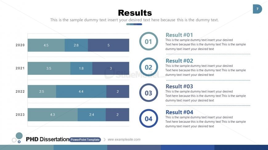 Results Data-Driven Reports PPT