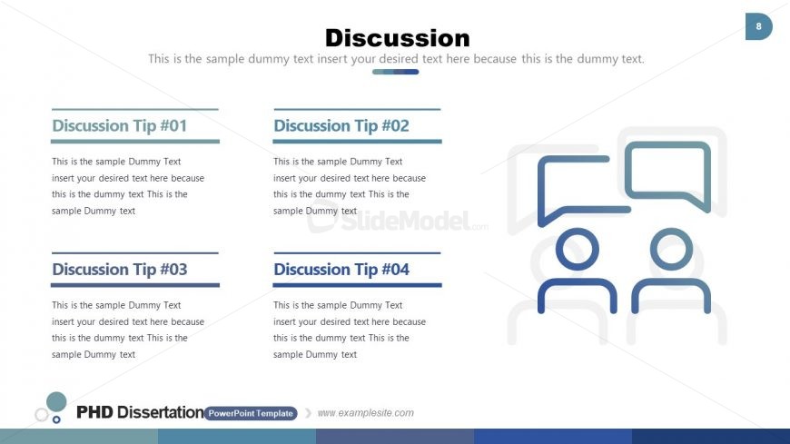 4 Sections for Discussion 