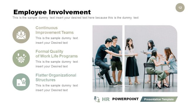 Employee Involvement Talent Development Template