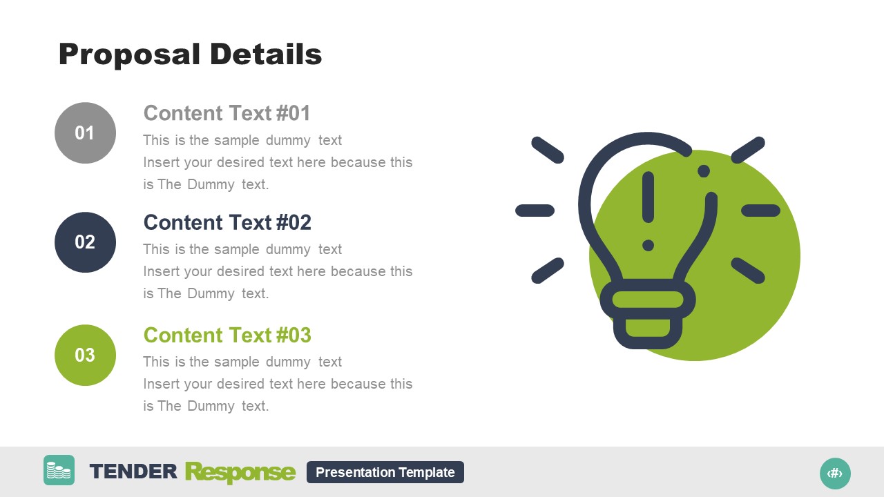 Tender Response PowerPoint Template   SlideModel