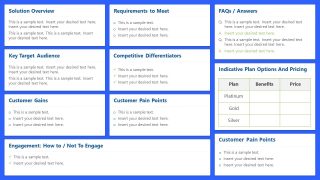 Competitive Analysis Battle Card PPT