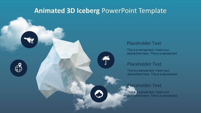Unique 3D Animated Iceberg