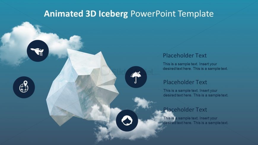 Animated 3D Iceberg Presentation