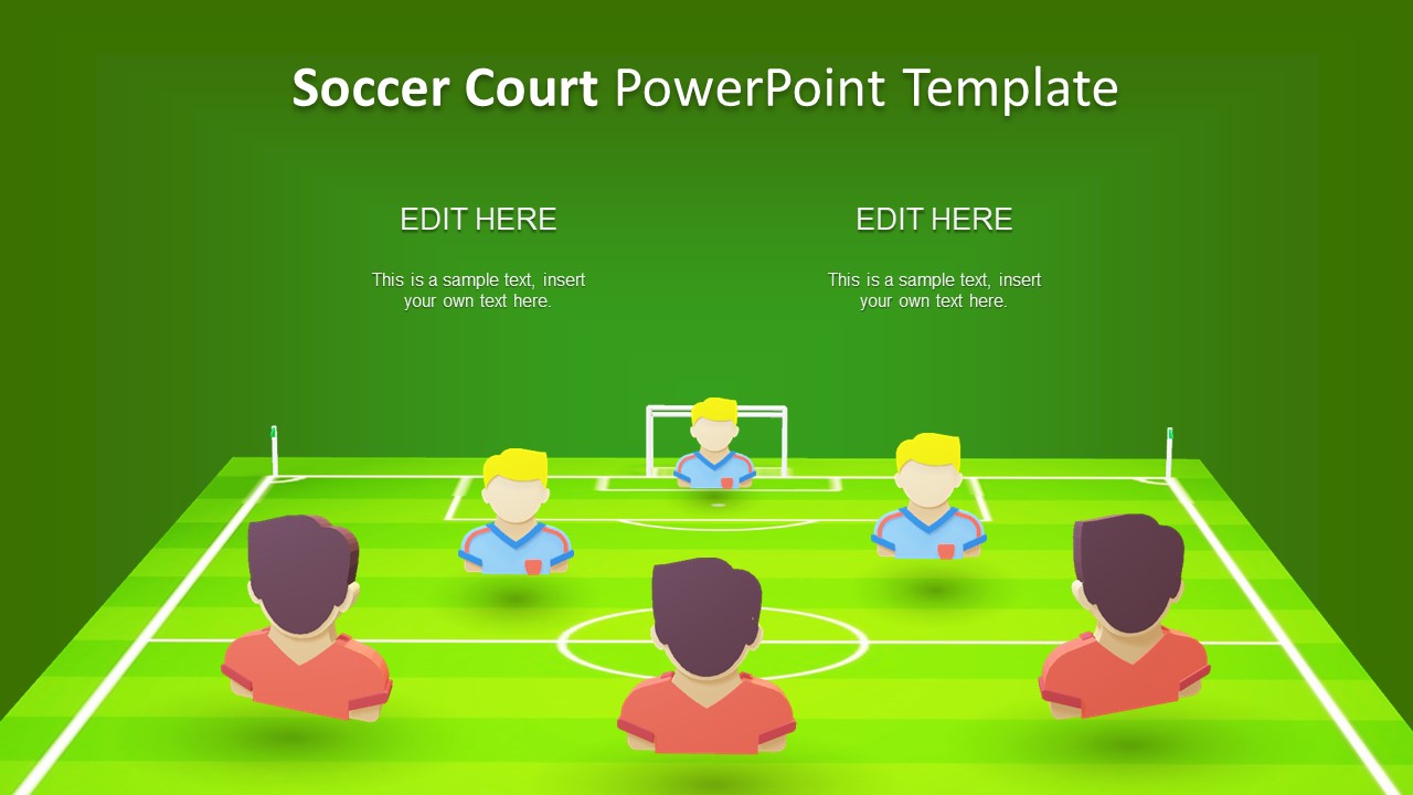 5 slide soccer powerpoint