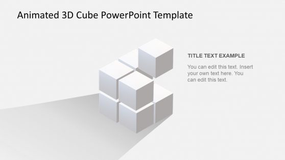 Animated 3D Cube PowerPoint Template