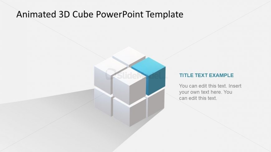 Animated 3D Color Cube